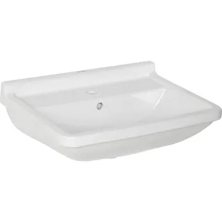 Duravit Waschtisch Duravit Starck 3 600 x 190 x 450 mm, Keramik, mit Überlauf 600 mm, weiß - 0300600000