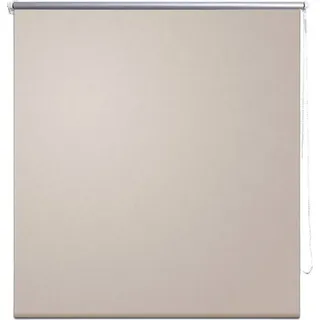 Verdunkelungsrollo 164,4 x 175 cm, Stoffbreite 160 cm, Beige - Beige, Bunt