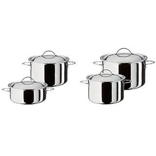 Spring 0285850604 Cristal Starter Set 4 teilig, Edelstahl, silber, 25 x 33,8 x 58,4 cm
