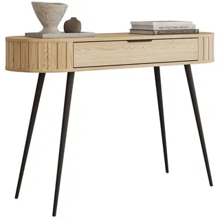 lookway Willow Konsolentisch 120x80x40 cm Beige/Roségold