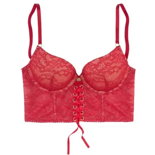 JETTE Push-up-BH Damen rot Gr.70C