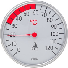 eliga Thermometer 128 mm für Infrarotkabine