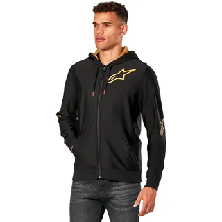 Alpinestars Sessions V3 Hoodie Schwarz/Gold M