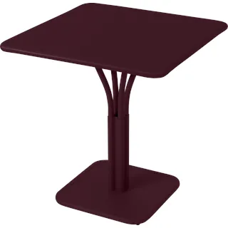 Fermob LUXEMBOURG kleiner Tisch mit massiver Platte Stahl 71x71 cm