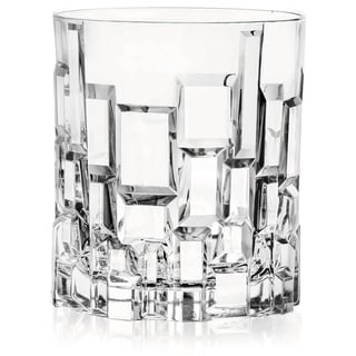 RCR 27439020006 Etna whiskyglas, 330 ml Whisky-Gläser Tumbler, whiskey-geschenkset, wassergläser, Set von 6, Kristall Tumblergläser, papa Geschenke für Männer, Hausbesitzer, Veranstaltungen