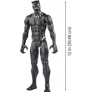 Avengers - Black Panther Figura, , E7876ES0 HASBRO - Schwarz