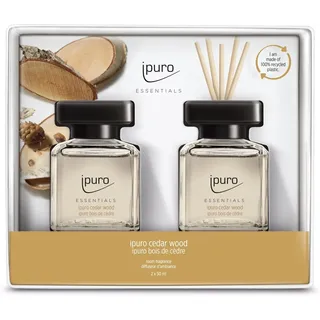 ipuro ESSENTIALS Raumduft Cedar Wood  2x50ml