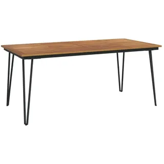 vidaXL Gartentisch 180 x 90 x 75 cm Braun