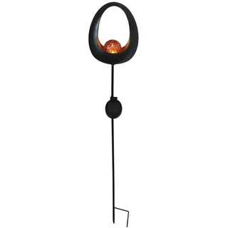 Kynast Laterne Glas/Metall H 93 cm Solar mehrfarbig