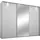 Schwebetürenschrank TOMA 278 x 233 x 64 cm Braun