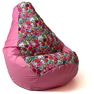 GO GIFT Sitzsack, Rosa, 140 x 100 cm, Birne