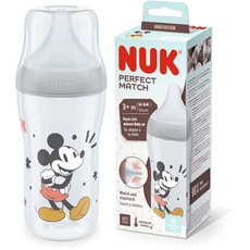 Bild Perfect Match Babyflasche Mickey Mouse mit Temperature Control | Anti-Colic | 260 ml