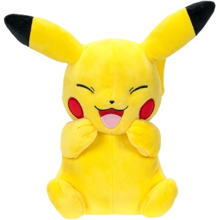 Bizak Pokemon 63223080 Offizielle Plüschfigur Pikachu, 21 cm