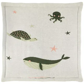 Avelia Krabbeldecke , Grün , Textil , Tier , Füllung: Polyester,Polyester , 100x100 cm , Oeko-Tex® Made IN Green, Global Recycled Standard (Grs) , pflegeleicht, bio , Schlafen, Kuscheln & Schlafen, Krabbeldecken