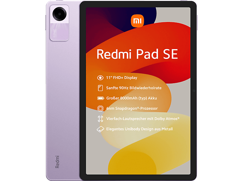 Bild von Redmi Pad SE 11.0'' 4 GB RAM 128 GB Wi-Fi lavender purple