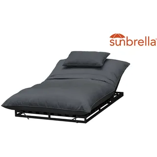 CLEMENTO Bona Lounge Liege Aluminium/Sunbrella Verstellbar Outdoor