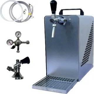 Bierkühler BieTal® Bierzapfanlage 30 L/h KOMPLETTSET KEG Typ A OHNE CO2 Flasche