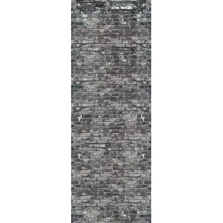 Queence Vinyltapete The Wall 90x300 cm 0,9 m2 grau 34193