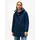 Damen Padded mit Kapuze blau Dark night navy S