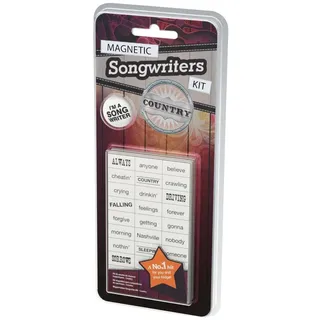IF Country Music Kühlschrankmagnet, Songwriter-Set, magnetisch