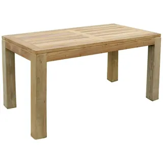 Mojawo Gartentisch 180 x 90 x 75 cm Teakholz