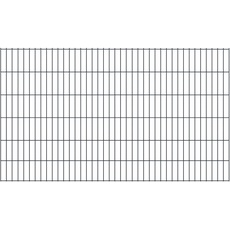 TETZNER&JENTZSCH Basic Doppelstabmatte ANTHRAZIT 200 x 120 cm, 7016 Stäbe 6/5/6, MW 50/200 mm