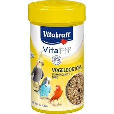 Vitakraft Vita Fit Vogeldoktors, Stärkungsmittel für Vögel, stärkt die Kondition, regelt die Verdauung, Vitamine für Kanarienvögel (1x 50g)