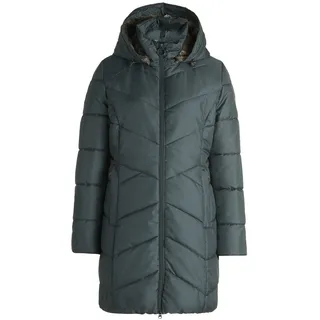 Outdoorjacke BETTY BARCLAY "Outdoorjacke mit abnehmbarer Kapuze", Damen, Gr. 38, blau (ashley blau), Obermaterial: 88% Polyester PES. 12% Polyamid PA., Jacken Outdoorjacke