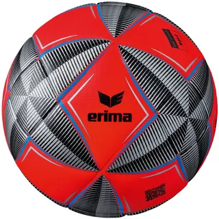 Erima Unisex – Erwachsene Kopernikus Senzor-Star Match Fluo Fussball (7192302), fiery coral/schwarz, 5