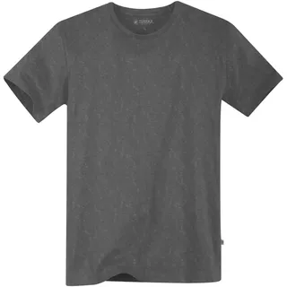 T-Shirt TERRAX WORKWEAR "Basic", Damen, Gr. L, grau (anthrazit), Obermaterial: 100% Baumwolle CO., Shirts T-Shirt