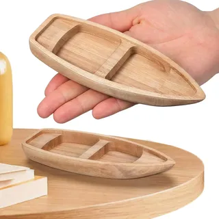 IMIKEYA Holzboot Schiff Modell Ruderboot Segelschiff Deko Buddelschiff Segelboot Schiffsmodelle Klassisches Holzschiff Aus Naturholz Miniatur Boot Nautische Feiern DIY Kunsthandwerk Wohnaccessoire
