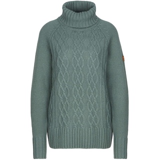 Fjällräven Damen Övik Cable Knit Pullover (Größe XL, gruen)