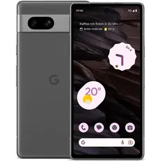 Google Pixel 7a und Ladegerät – 5G-fähiges-Android-Smartphone ohne SIM-Lock, mit Weitwinkelobjektiv sowie beeindruckender Akkulaufzeit – Charcoal
