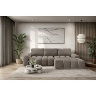 OTTO home Eckcouch Polyester 2-Sitzer Braun