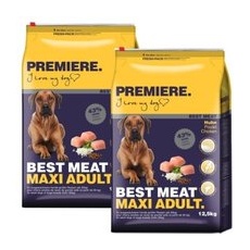 PREMIERE Best Meat Maxi Adult 2x12,5 kg