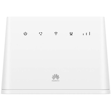 HUAWEI B311-221- 4G LTE 150-Mbit/s-WLAN-Router, mobiles WLAN, mit 1 GE LAN/WAN-Anschluss, WLAN mit 300 Mbit/s Geschwindigkeit, Weiß, Version 2022