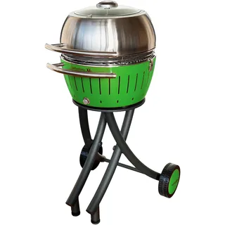 Lotusgrill XL Gartengrill Set weiß