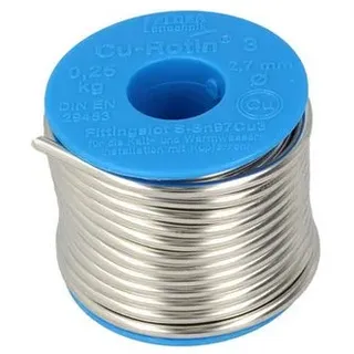Felder Cu-Rotin® 3 Fittingslot / 250g, Lötgerät Zubehör, Silber