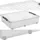 Aufbewahrungsbox Q-line mit Rollen 60 l transparent,