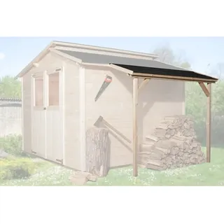 Weka Schleppdach 80 cm x 200 cm Beige