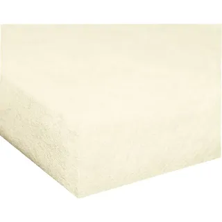 MOONLIGHT Spannbettlaken »Harmony, Frottee-Stretch, mit Rundum-Gummi« ideal für Matratzen mit einer Steghöhe bis zu 25 cm, weiß