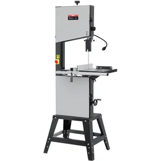 Vevor Bandsäge, 340 mm, Tischsäge mit Ständer, 440–846 U/min stufenlos machbare Geschwindigkeit, 1100 W 1-1/2 PS, 220 V, für die Holzbearbeitung von Aluminium, Holz, Metall & Kupfer