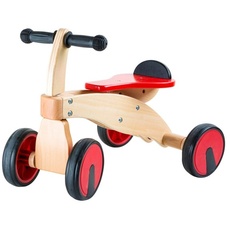 Small Foot - Wooden balance bike Racer Red