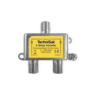 TechniSat 2-Wege-Verteiler SAT-Verteiler 2-fach