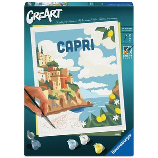 Ravensburger CreArt Malen nach Zahlen 1 St. Silber