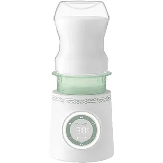 Momcozy tragbarer Flaschenwärmer Weiß