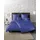 Colours in Blau Baumwolle Mako-Satin 155 x 220 cm + 2 x 80 x 80 cm