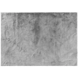 Douceur d ́intérieur Teppich Feline Kunstfell Grau , Textil , 120x170 cm , Teppiche und Böden, Teppiche