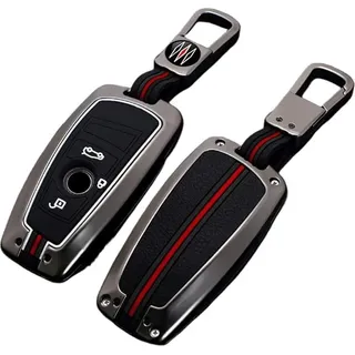 Schutzabdeckung Zinklegering für BMW 1 3 5 7 Serie X1 X3 X4 X5 F10 F15 F16 F20 F30 F18 F25 M3 M4 E34 (matt) - Schutzabdeckung mit 3/4 Knöpfen