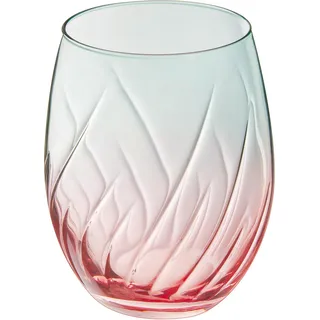 Cristal d'Arques Paris, Trinkgläser, Swirly Spring, 36 cl, 6er Set | Bleifreies Kristallglas, Wassergläser für Saft, Cola und Longdrinks, spülmaschinenfest, dauerhafter Glanz, stoßfest im Alltag
